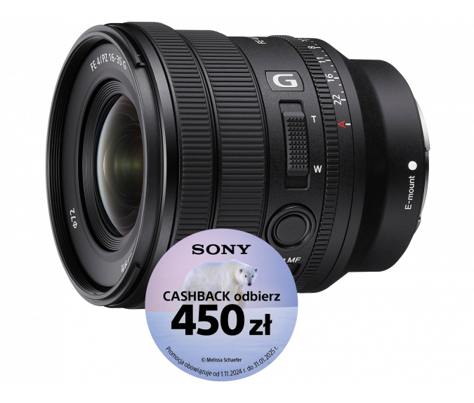 Obiektyw SONY FE PZ 16–35 mm F4.0 G | SELP1635G